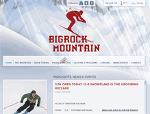 Tablet Screenshot of bigrockmaine.com